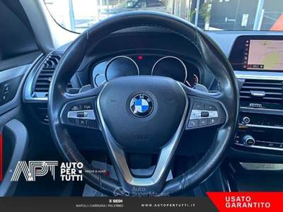 BMW X3 X3 xdrive20d Business Advantage 190cv auto my19 Blu/Azzurro usata Marano di Napoli