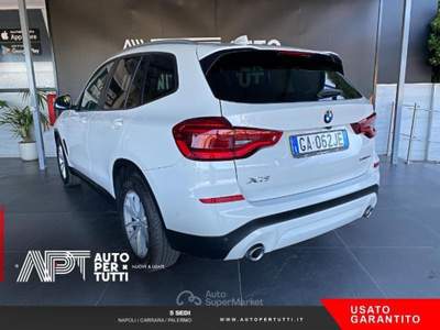 BMW X3 X3 xdrive20d Business Advantage 190cv auto my19 Blu/Azzurro usata Marano di Napoli