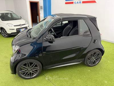 Smart ForTwo BRABUS 0.9 Turbo twinamic cabrio Nero usata San Sebastiano al Vesuvio