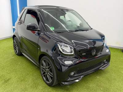 Smart ForTwo BRABUS 0.9 Turbo twinamic cabrio Nero usata San Sebastiano al Vesuvio