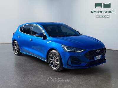 Ford Focus  - focus 1.0 ecoboost h st-line design 125cv Blu/Azzurro usata Segrate