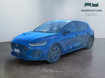 Ford Focus  - focus 1.0 ecoboost h st-line design 125cv Blu/Azzurro usata Segrate