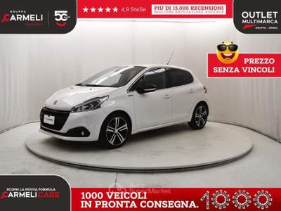 Peugeot 208 1.6 BlueHDi GT Line Bianco usata Coccaglio
