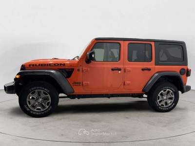 Jeep Wrangler Wrangler Unlimited 2.2 mjt II Rubicon auto Arancione usata Milano