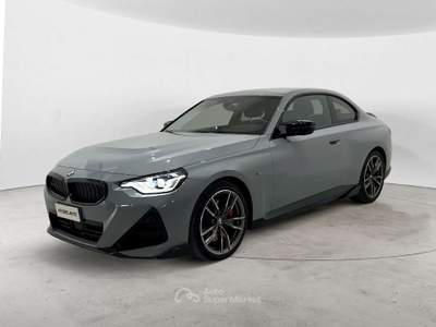 BMW Serie 2 240i 240 M240i Coupe xdrive auto Grigio usata Milano