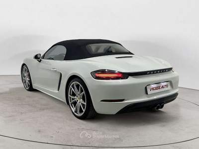 Porsche Boxster 718 Boxster IV 2016 718 2.5 S 350cv pdk Bianco usata Milano