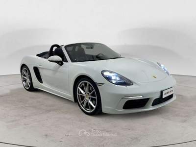 Porsche Boxster 718 Boxster IV 2016 718 2.5 S 350cv pdk Bianco usata Milano