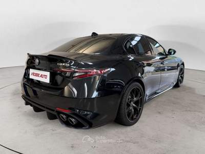 Alfa Romeo Giulia 2.9 V6 Quadrifoglio Akrapovic Full PPF IVA ESPOSTA Nero usata Milano