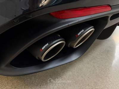 Alfa Romeo Giulia 2.9 V6 Quadrifoglio Akrapovic Full PPF IVA ESPOSTA Nero usata Milano