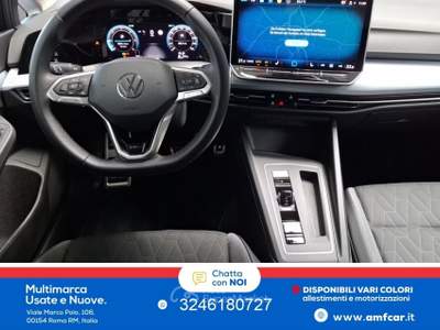 Volkswagen Golf DSG SCR R-Line 8,5 Nero usata Roma
