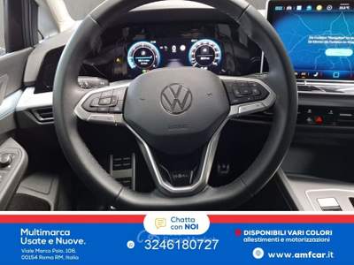 Volkswagen Golf DSG SCR R-Line 8,5 Nero usata Roma