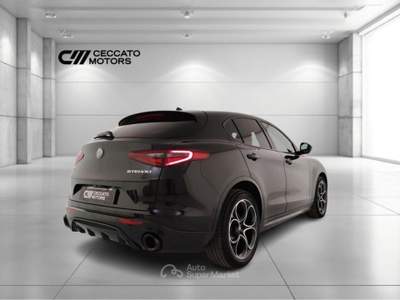 Alfa Romeo Stelvio 2.2 Turbo Veloce Q4 AT8 Nero usata Padova