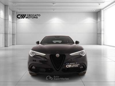 Alfa Romeo Stelvio 2.2 Turbo Veloce Q4 AT8 Nero usata Padova