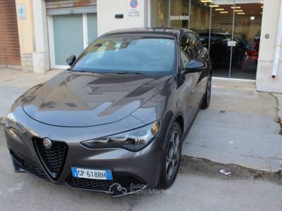 Alfa Romeo Stelvio 2.2 Turbodiesel 160 CV AT8 RWD Sprint Grigio usata Trapani