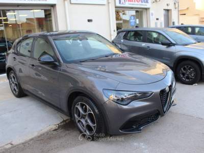 Alfa Romeo Stelvio 2.2 Turbodiesel 160 CV AT8 RWD Sprint Grigio usata Trapani