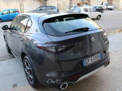 Alfa Romeo Stelvio 2.2 Turbodiesel 160 CV AT8 RWD Sprint Grigio usata Trapani