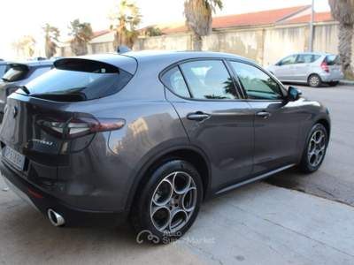 Alfa Romeo Stelvio 2.2 Turbodiesel 160 CV AT8 RWD Sprint Grigio usata Trapani