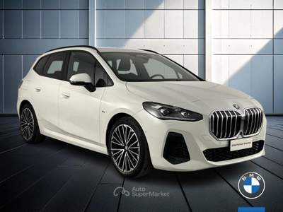 BMW Serie 2 Active Tourer 218d 218 d MSport DCT Bianco usata Brescia