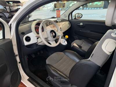 Fiat 500C 0.9 t.air t. lounge 85cv Bianco usata Bollengo