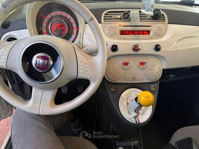 Fiat 500C 0.9 t.air t. lounge 85cv Bianco usata Bollengo