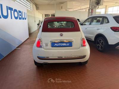 Fiat 500C 0.9 t.air t. lounge 85cv Bianco usata Bollengo