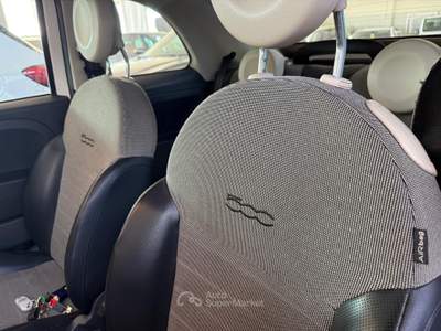 Fiat 500C 0.9 t.air t. lounge 85cv Bianco usata Bollengo