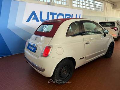 Fiat 500C 0.9 t.air t. lounge 85cv Bianco usata Bollengo