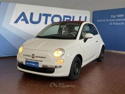 Fiat 500C 0.9 t.air t. lounge 85cv Bianco usata Bollengo