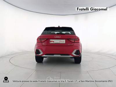Audi A1 allstreet 30 1.0 tfsi admired 110cv Rosso usata Assago