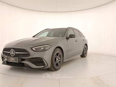Mercedes-Benz Classe C C sw 220 d mhev amg line advanced 4matic 197cv auto Grigio usata Rivoli