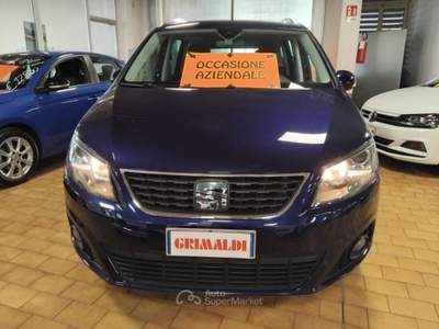 Seat Alhambra 2.0 TDI  DSG Xcellence 7 posti Blu/Azzurro usata Vigevano