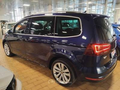 Seat Alhambra 2.0 TDI  DSG Xcellence 7 posti Blu/Azzurro usata Vigevano