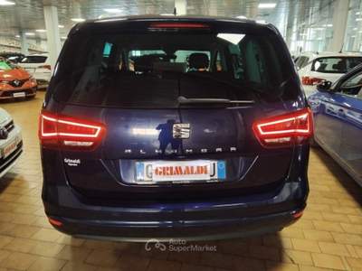Seat Alhambra 2.0 TDI  DSG Xcellence 7 posti Blu/Azzurro usata Vigevano