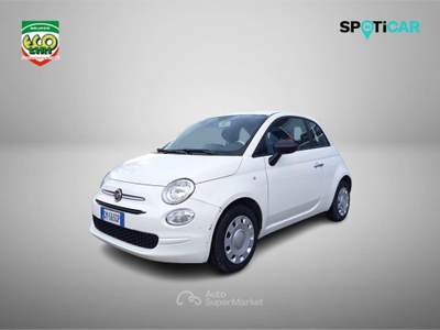 Fiat 500 1.0 Hybrid Bianco usata Cassino
