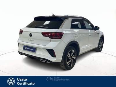 Volkswagen T-Roc 2.0 tdi r-line 150cv dsg Bianco usata Vicenza