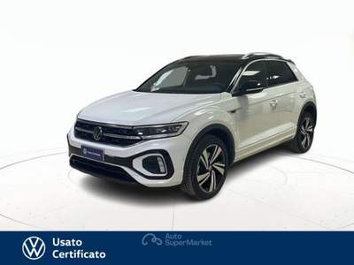 Volkswagen T-Roc 2.0 tdi r-line 150cv dsg Bianco usata Vicenza