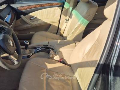 BMW Serie 5 520d 520d cat Futura MOTORE ROTTO Nero usata SANTERAMO IN COLLE