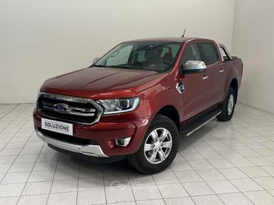 Ford Ranger 2.0 EcoBlue DC Limited 5 posti Rosso usata Novara