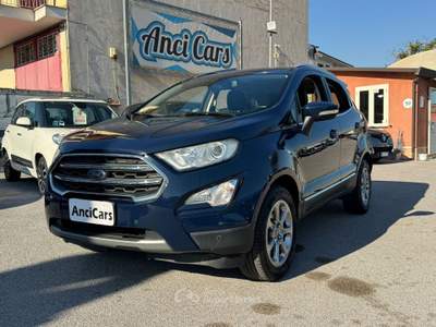 Ford EcoSport 1.5 TDCi 100 CV Start&Stop Titanium Blu/Azzurro usata San Giuseppe Vesuviano