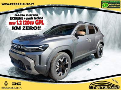 Dacia Duster Duster Eco-G 120 CV Extreme KM ZERO PREZZO REALE SENZA VINCOLI FINANZIARI Grigio usata PESSANO CON BORNAGO