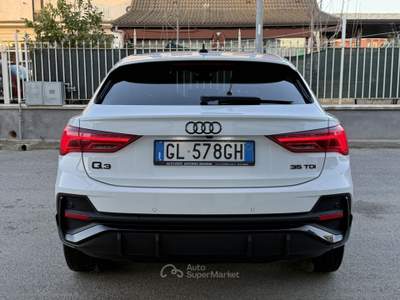 Audi Q3 Q3 SPB 35 TDI S tronic S line edition Bianco usata Barrafranca