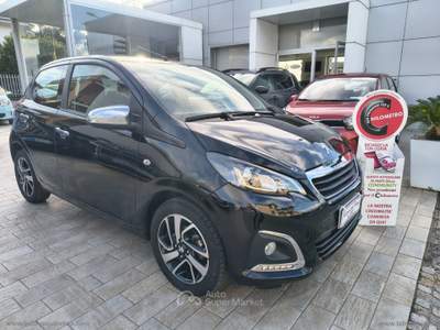 Peugeot 108 108 VTi 72 S&S 5 porte Allure TAGLIANDI PEUGEOT Nero usata Somma Vesuviana