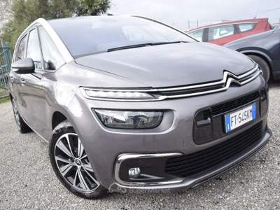 Citroen Grand C4 SpaceTourer CITROEN C4 GRAND Spacetourer 7 POSTI - GANCIO TRAINO - 1.5 BlueHDi 130CV AUTOM. EAT8 Shine FULL - NAVI - ADAS - SENSORI - CAM - AUTOPARK - CRUISE - BT - MASSAGGIO - OK NEOPATENTATI - UNICO PROPRIETARIO Grigio usata Montalto di Castro