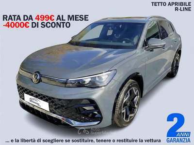 Volkswagen Tiguan 2.0 TDI 150 CV EVO DSG R-Line Grigio usata Sant'Anastasia