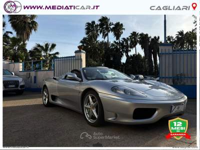 Ferrari 360 360 Spider F1 Argento usata Cagliari