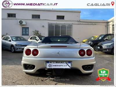 Ferrari 360 360 Spider F1 Argento usata Cagliari