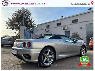 Ferrari 360 360 Spider F1 Argento usata Cagliari