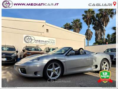 Ferrari 360 360 Spider F1 Argento usata Cagliari