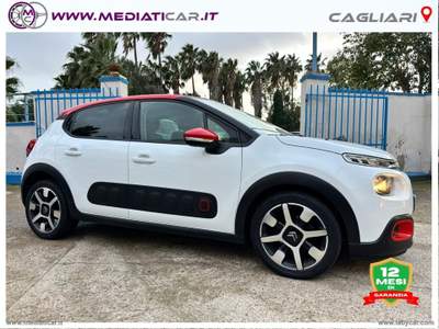Citroen C3 C3 BlueHDi 75 S&S Shine Bianco usata Cagliari