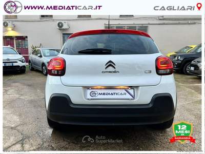 Citroen C3 C3 BlueHDi 75 S&S Shine Bianco usata Cagliari
